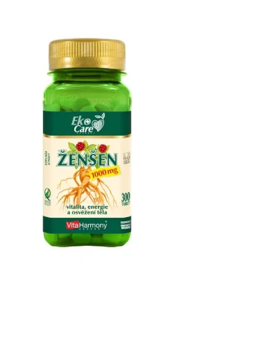 Ženšen 1000 mg (300 tbl.) Eko