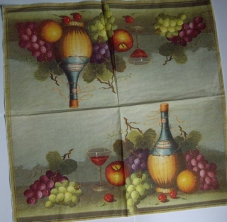 Ubrousek zátiší ubrousek na decoupage