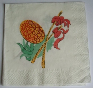 Ubrousek velikonoce ubrousek na decoupage