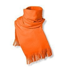 šála unisex fleece POLAR SCARF 230 Oranžová šála šála