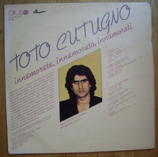 Gramofonová deska - LP deska TOTO CUTUGNO inamorata,innamorato,innamorati