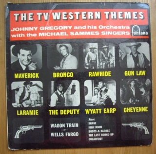 Gramofonová deska - LP deska JOHNY GREGORY THE TV WESTERN THEMES