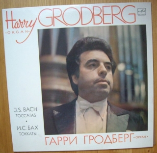 Gramofonová deska - LP deska Harry GRODBERG J.S.BACH