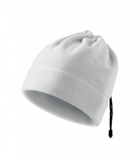 fleece čepice unisex nákrčník 2 v 1 > varianta Bílá