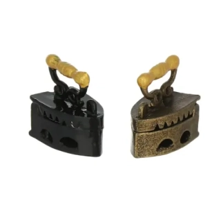Žehlička miniatura retro patina