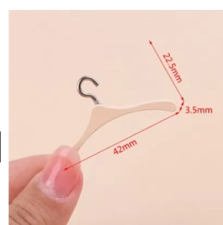 Ramínko na oblečení miniatura 1ks