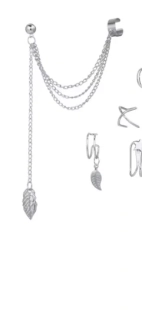 Náušnice závěs na propíchnuté ucho piercing