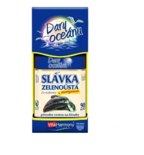 Slávka zelenoústá 540 mg s manganem (90 cps.)
