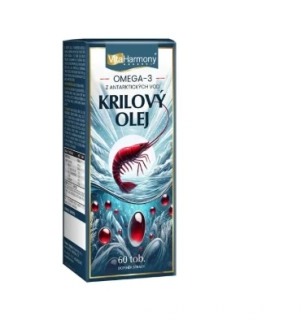 Krilový olej 1200 mg (Omega 3), 60 tob.