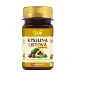 Kyselina listová (methylfolát) Bioaktivní 400 µg Eko - 200 tbl.