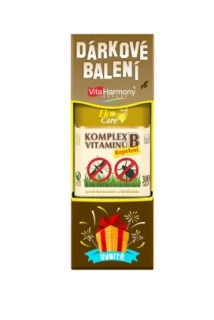 Dárkové balení - Komplex vitaminů B Repelent (300 tbl.) s UV testerem
