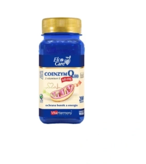Coenzym Q10 60 mg + vitamin E (200 tob.) Eko