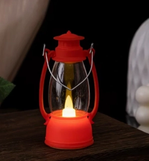 Lucerna lampa svítící miniatura 13cm