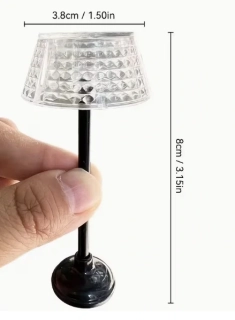 Stojací lampa lampička miniatura