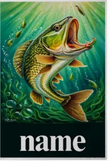 Ručník s vlastním jménem ryba rybář 