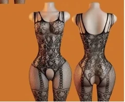 Sexy overal erotický černý