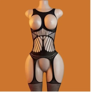 Sexy overal erotický černý