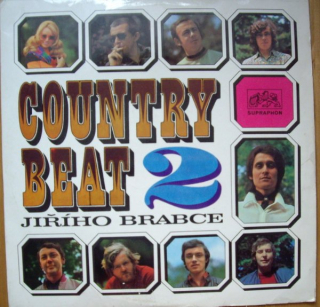 Gramofonová deska - LP deska COUNTRY BEAT 2 Jiřího Brabce