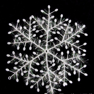 Vločka plastová cca 10cm