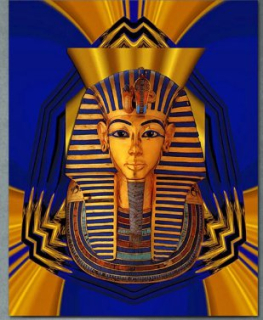 Diamantové vyšívání Obrazy s kamínků KAMÍNKY JSOU PO CELÉ PLOŠE Egypt hlava > 15x20cm