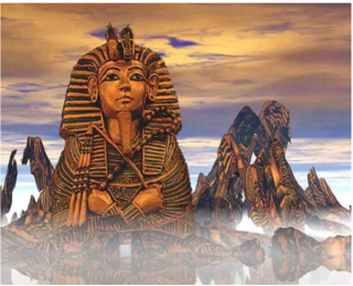 Diamantové vyšívání Obrazy s kamínků KAMÍNKY JSOU PO CELÉ PLOŠE Egypt > 20x25cm