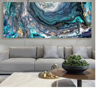 Diamantové vyšívání Obrazy s kamínků KAMÍNKY JSOU PO CELÉ PLOŠE magie vesmíru > 25x50cm